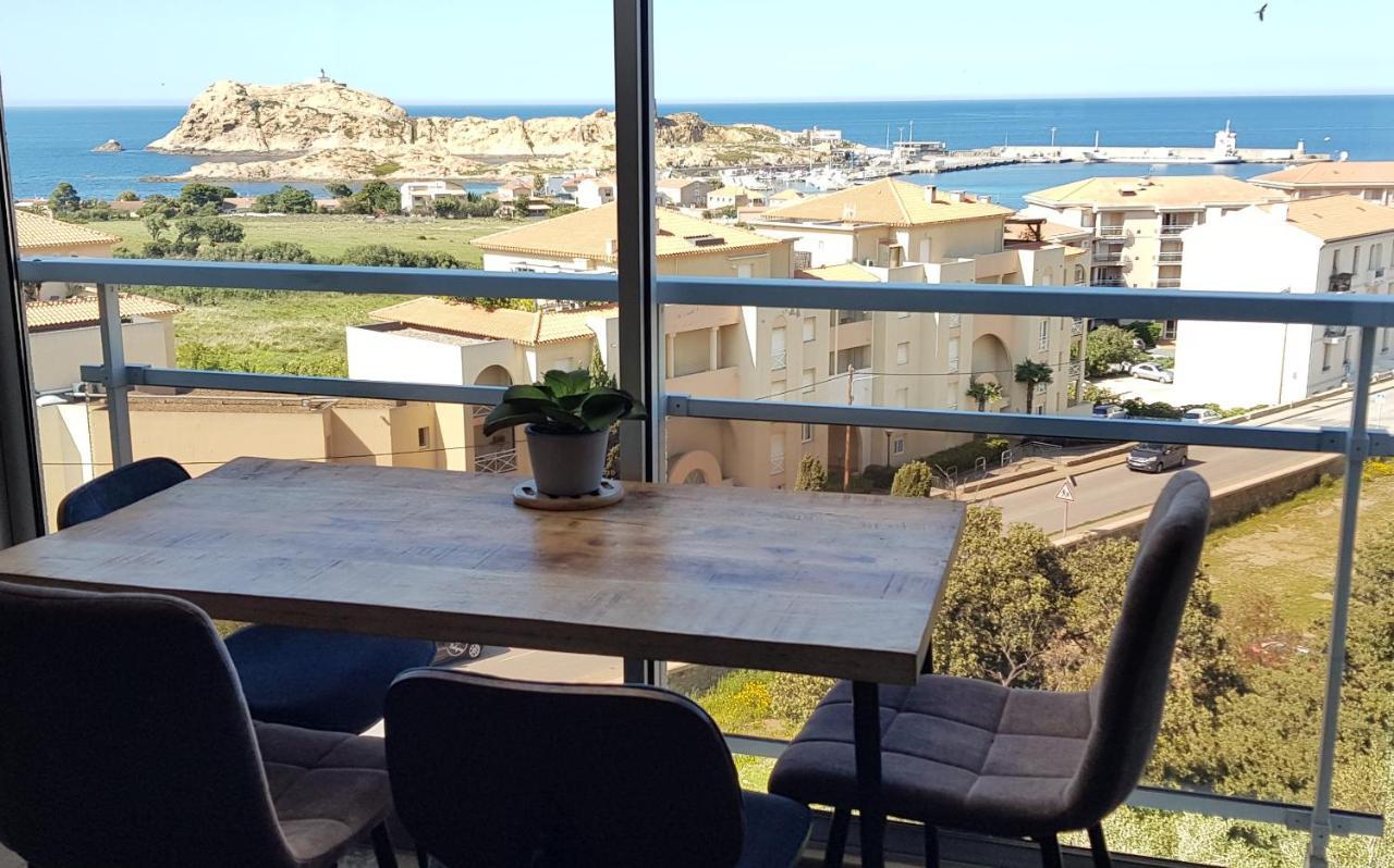 Tres Beau Duplex Vue Panoramique Mer, Proche Plage LʼÎle-Rousse Kültér fotó